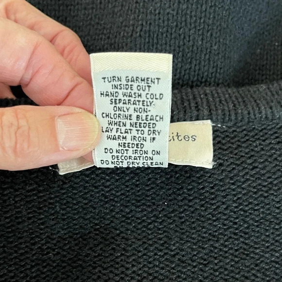 Bechamel Petites Women’s Ugly Christmas Sweater VTG Y2K 80’s sequin embroidered - Picture 6 of 6